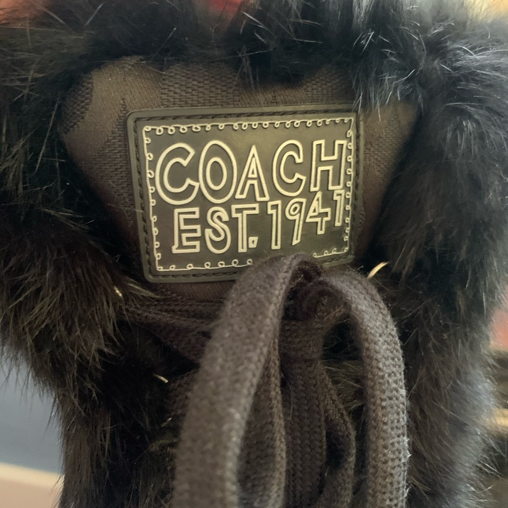 Coach Fluffy Winter Boots - Picture 4 of 4